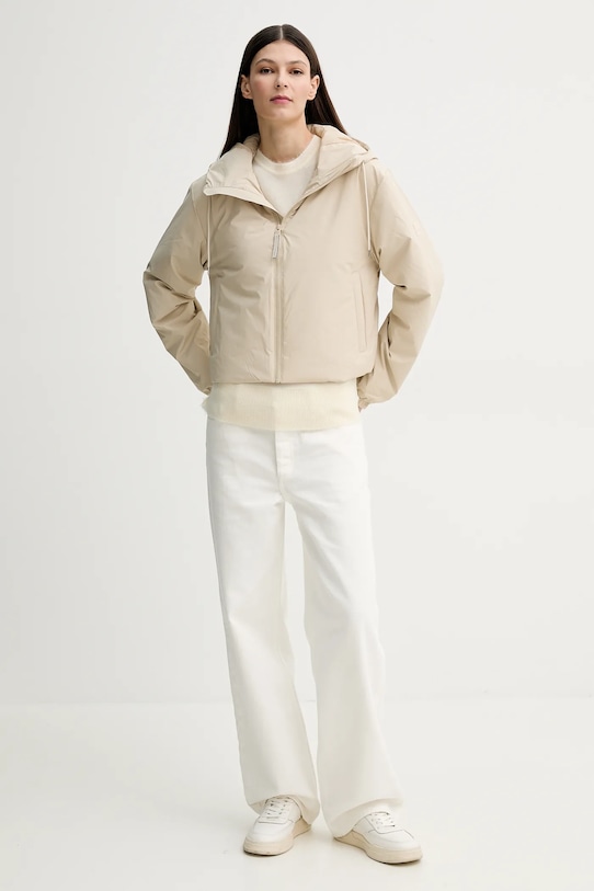 Куртка Rains Lohja Short Insulated Jacket W3T1 15780.26 бежевий