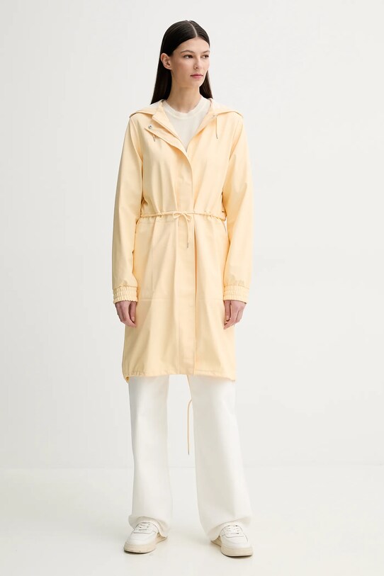 Rains giacca String W Parka W3 18550.111 giallo