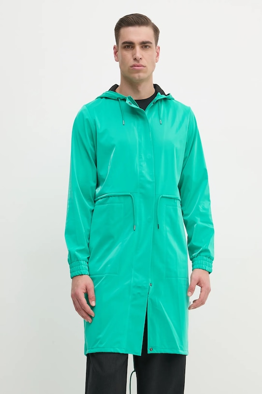 Куртка Rains String W Parka W3 18550.113 зелёный SS25
