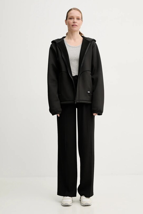 Кофта Rains Safi Fleece Hood Jacket T1 21900.01 чорний