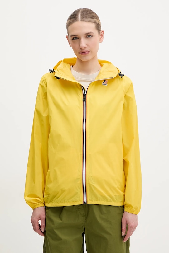 Bunda K-Way K2123ZW žltá SS25