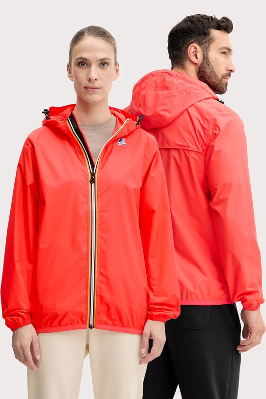 Куртка K-Way с капюшоном красный K2123ZW