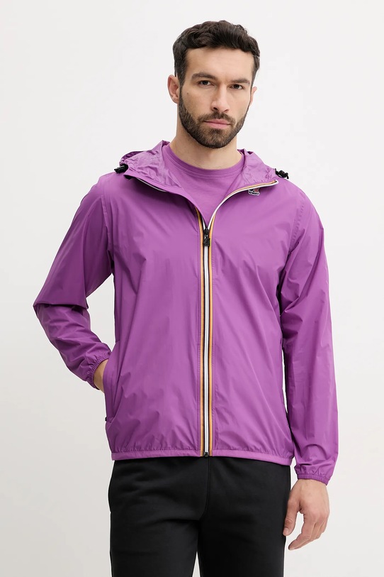 Bunda K-Way K2123ZW fialová SS25