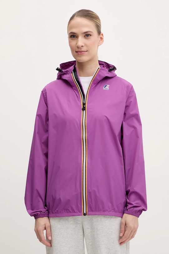 Oblečenie Bunda K-Way K2123ZW fialová