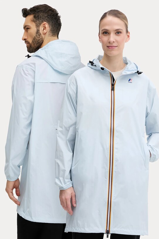 Куртка K-Way з капюшоном блакитний K2132XW