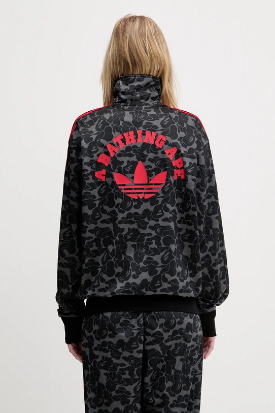 Mikina adidas Originals adidas Originals x BAPE Firebird Track Top AOP JN7117