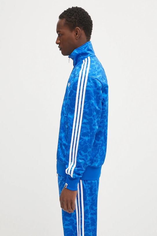 Oblečenie Mikina adidas Originals adidas Originals x BAPE Firebird Track Top AOP JN7118 modrá