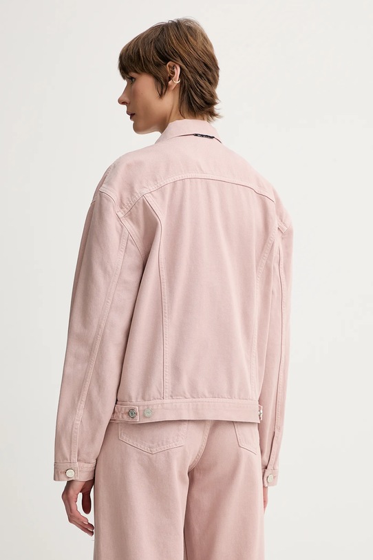 Džínová bunda Won Hundred 3567.13055 růžová