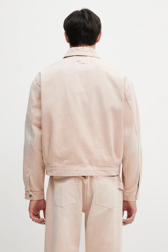 Filling Pieces kurtka jeansowa Denim 78620769974 różowy