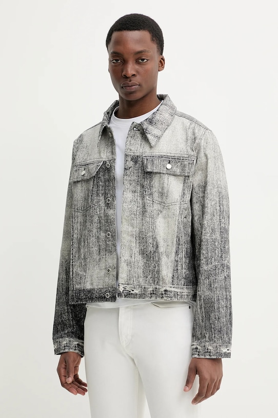 Βαμβακερό μπουφάν CAMPERLAB AU00021.001 γκρί SS25