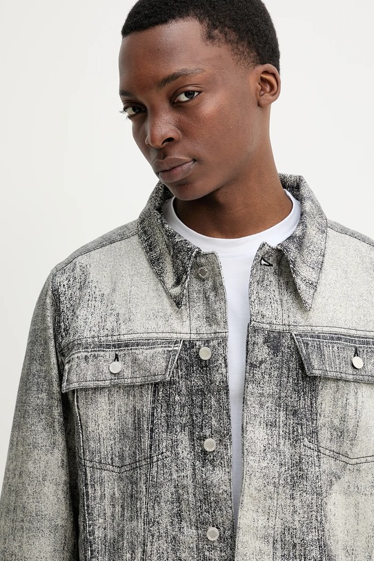 Βαμβακερό μπουφάν CAMPERLAB AU00021.001 γκρί