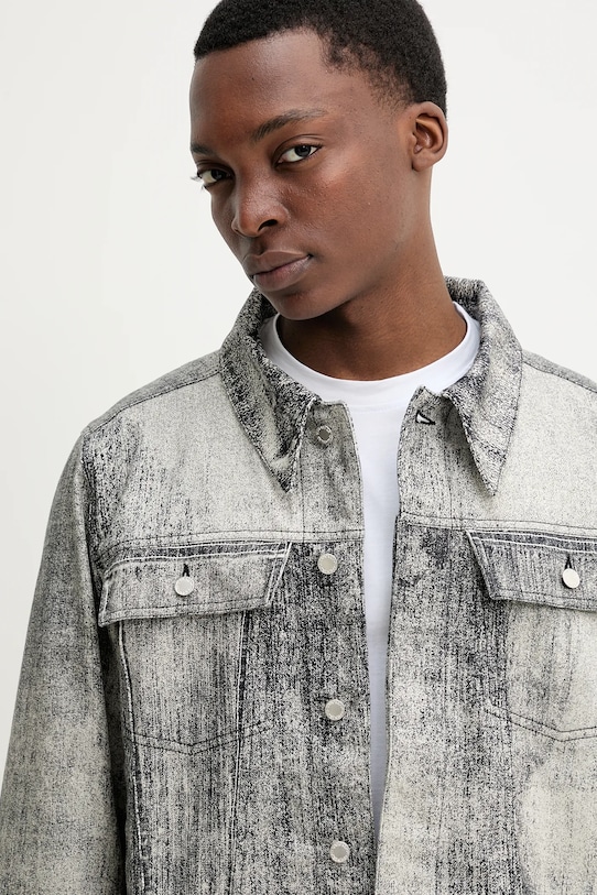 Βαμβακερό μπουφάν CAMPERLAB AU00021.001 γκρί