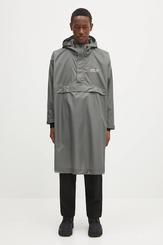 Carhartt WIP giacca Tour Packable Rain Poncho non isolato verde I034884.1X3XX
