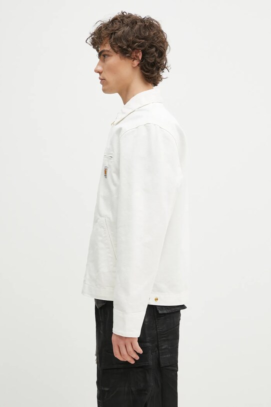 Džínová bunda Carhartt WIP Detroit Jacket I033112.0DJ02 béžová SS25