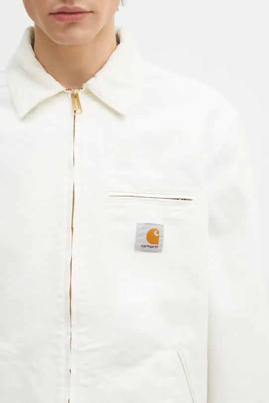 Džínová bunda Carhartt WIP Detroit Jacket béžová I033112.0DJ02