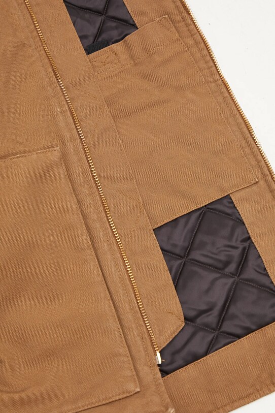 Carhartt WIP vestă din bumbac Classic Vest I026457.HZ02 maro