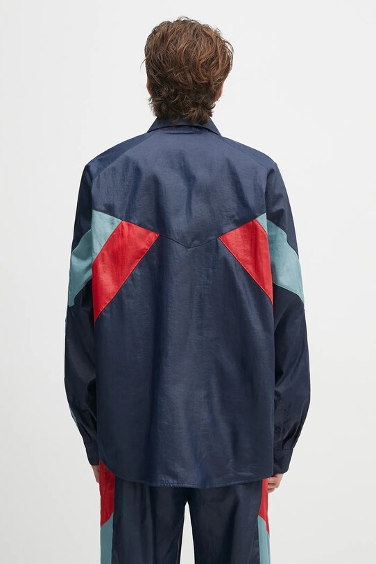 Bunda Martine Rose Shirt Track 172WP10504 námořnická modř