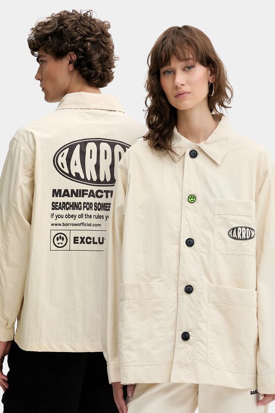 Košulja-jakna Barrow za prijelazno razdoblje bež S5BWUAJK065