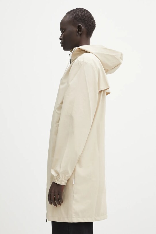 Куртка Rains Long Storm Breaker W3 бежевый 12080.26