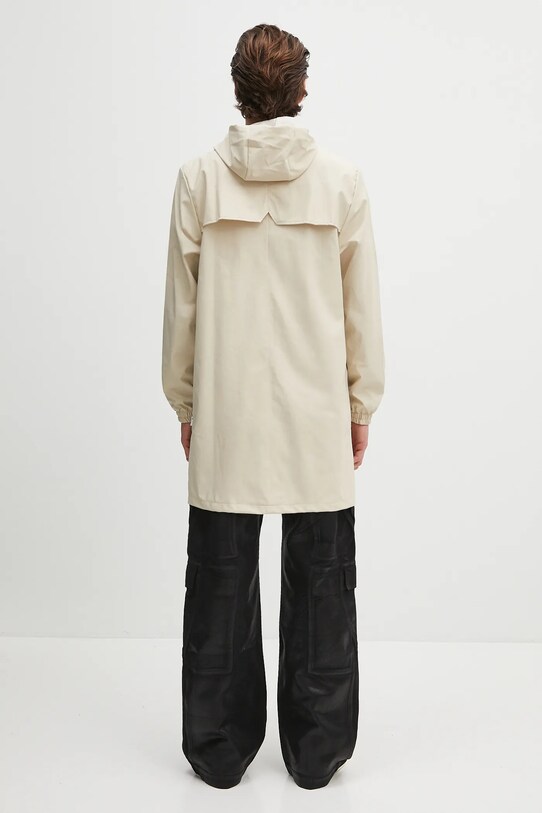 Куртка Rains Long Storm Breaker W3 12080.26 бежевий