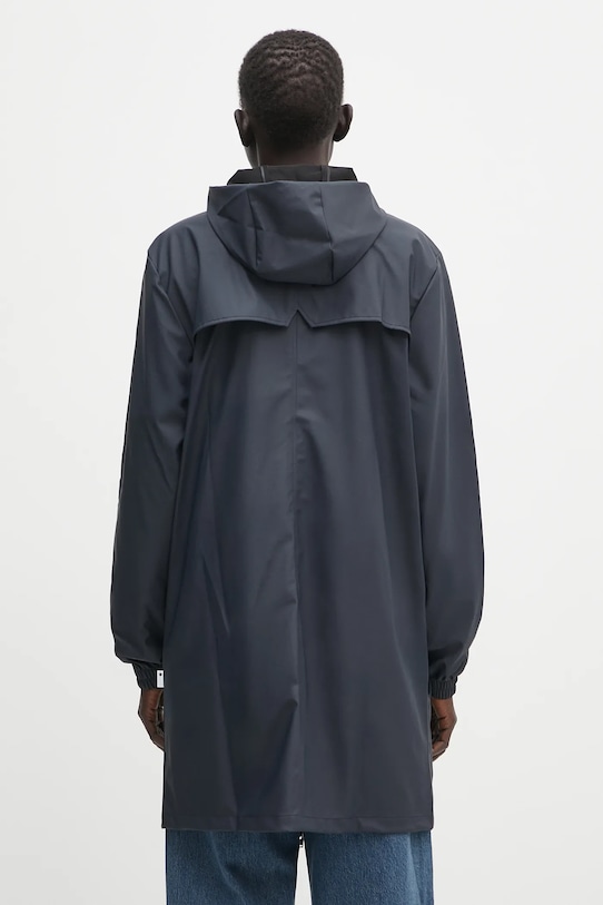 Ρούχα Μπουφάν Rains Long Storm Breaker W3 12080.47 σκούρο μπλε