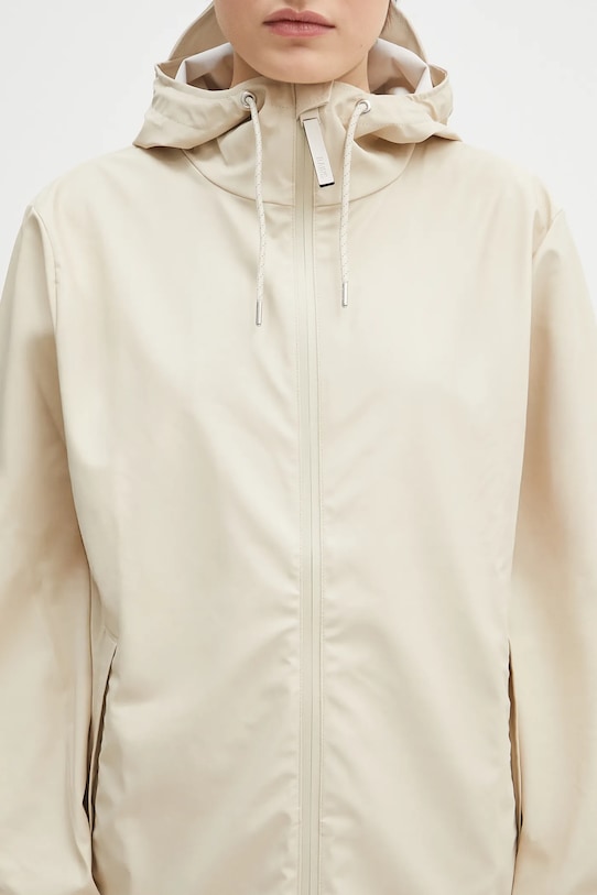 Rains kurtka Storm Breaker W3 beżowy 18370.26