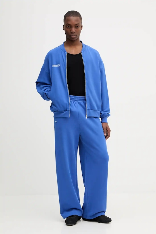 Pangaia kurtka Midweight Bomber Jacket 10002360 niebieski