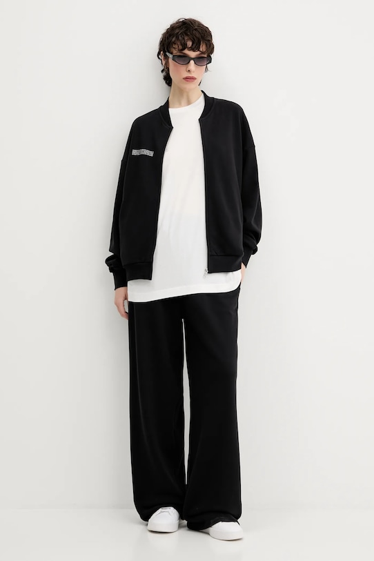 Odzież Pangaia kurtka Midweight Bomber Jacket 10002360 czarny