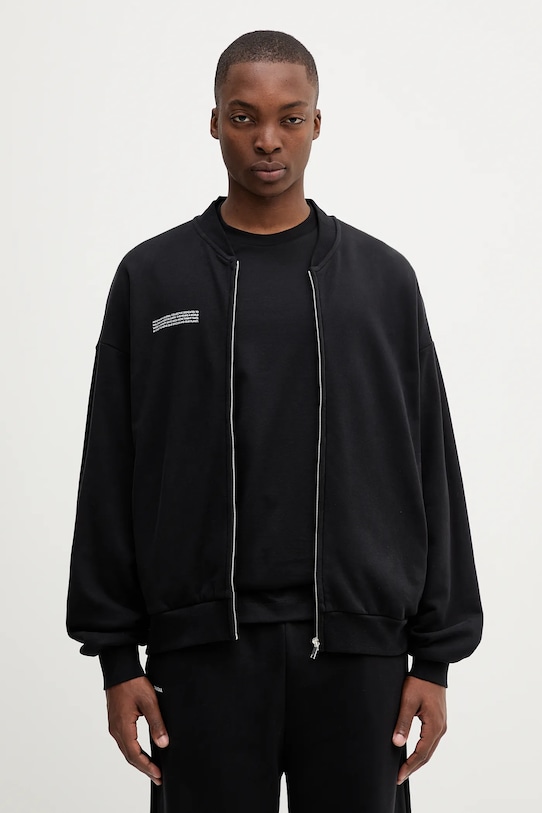 Pangaia kurtka Midweight Bomber Jacket czarny 10002360