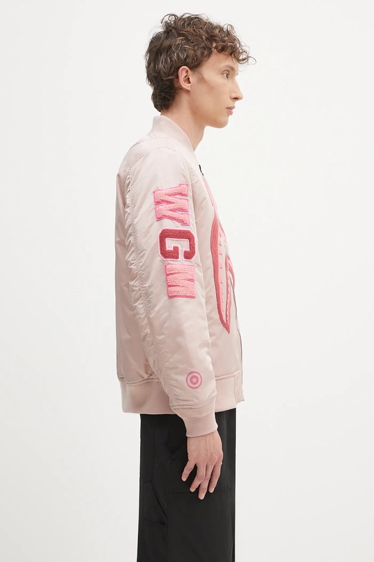 A Bathing Ape kurtka bomber Shark nylon twill 1K80241005