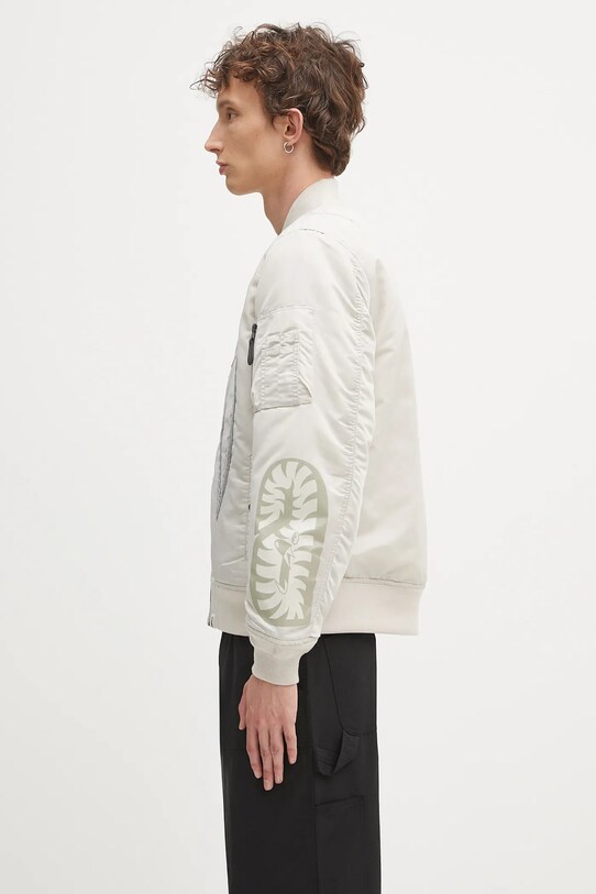 Odjeća Bomber jakna A Bathing Ape Shark nylon twill 1K80241005 siva