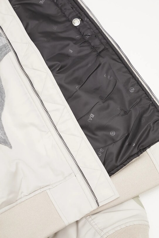 Bomber jakna A Bathing Ape Shark nylon twill 1K80241005