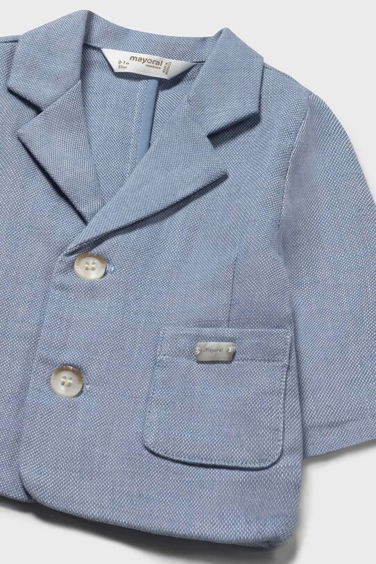 Мальчик Детский пиджак Mayoral Newborn 1454.1K.Newborn.PPYH голубой