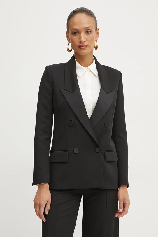 Patrizia Pepe sacou cu captuseala negru 8S0508.A375