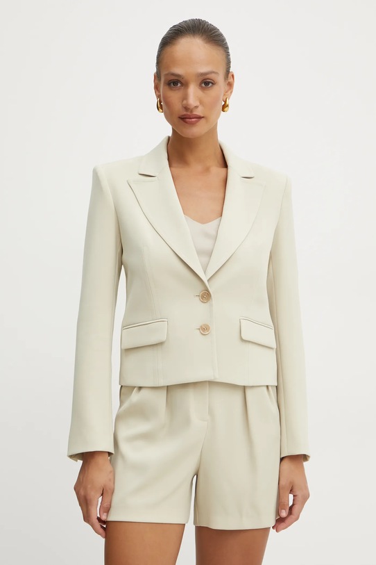 Patrizia Pepe marynarka tkanina beżowy 8S0517.A545