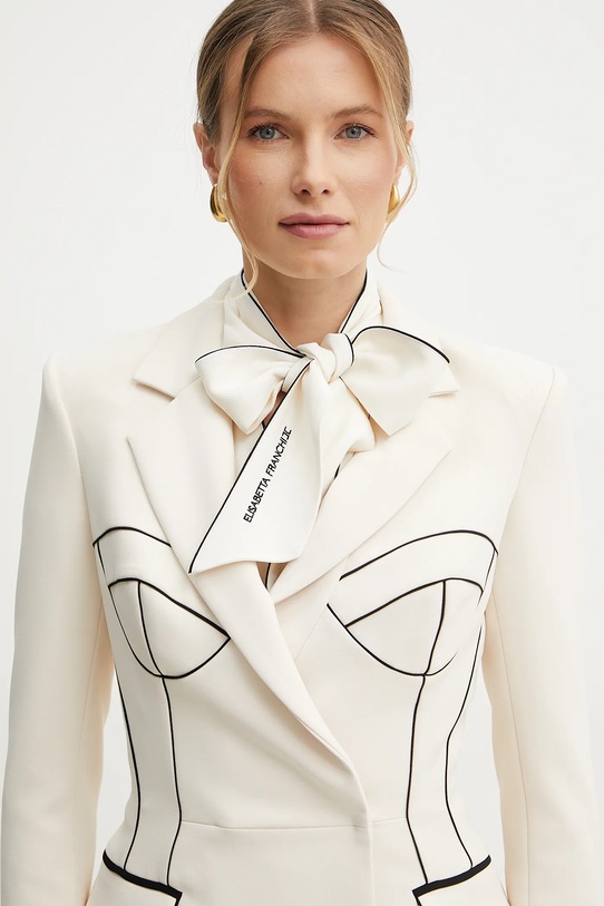 Elisabetta Franchi giacca beige GI12951E2