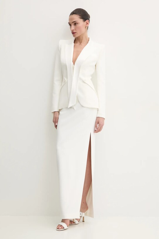 Elisabetta Franchi sacou GI13351E2 bej SS25