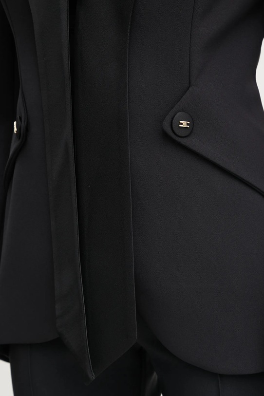 Elisabetta Franchi marynarka GI13351E2 czarny
