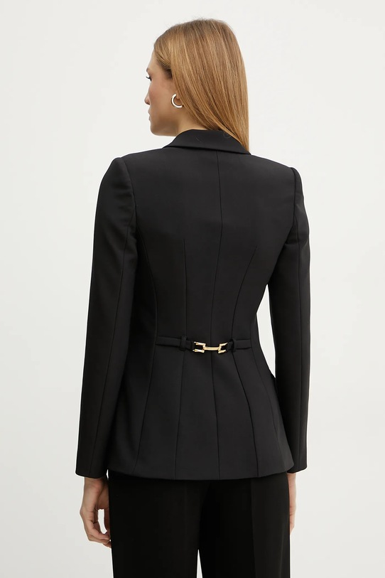 Oblačila Suknjič Elisabetta Franchi GI14451E2 črna