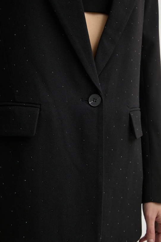 Bruuns Bazaar sacou din lana BBW4206 negru