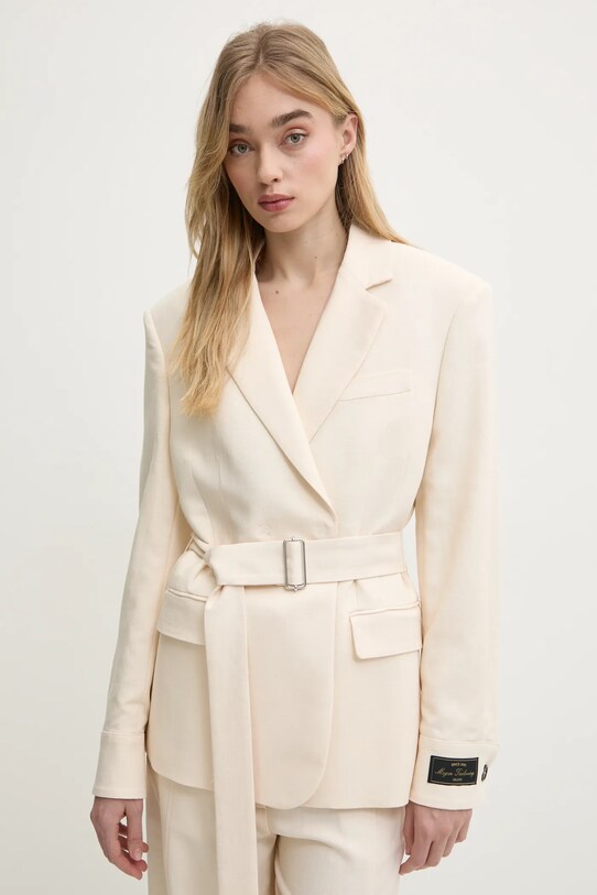 Пиджак MSGM 3841MDG24.257106 бежевый