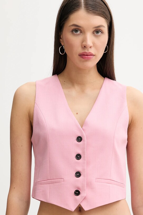Telovnik MSGM S podlogo roza 3841MDW01.257106