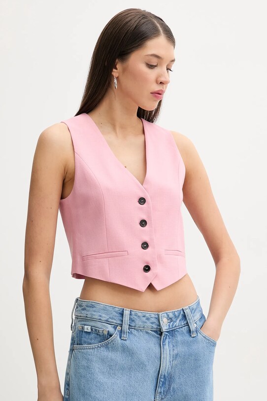Telovnik MSGM roza 3841MDW01.257106