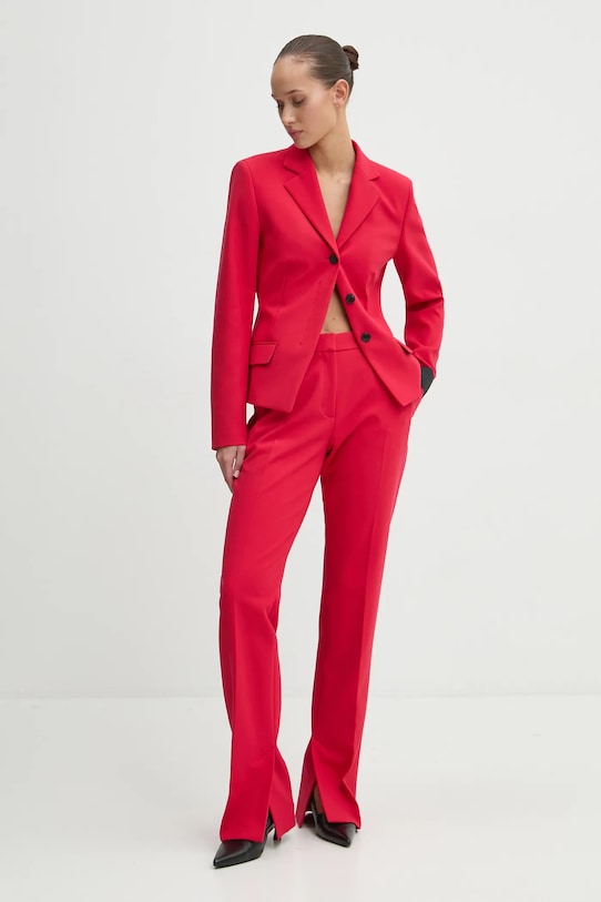 HUGO marynarka 50530458 czerwony SS25