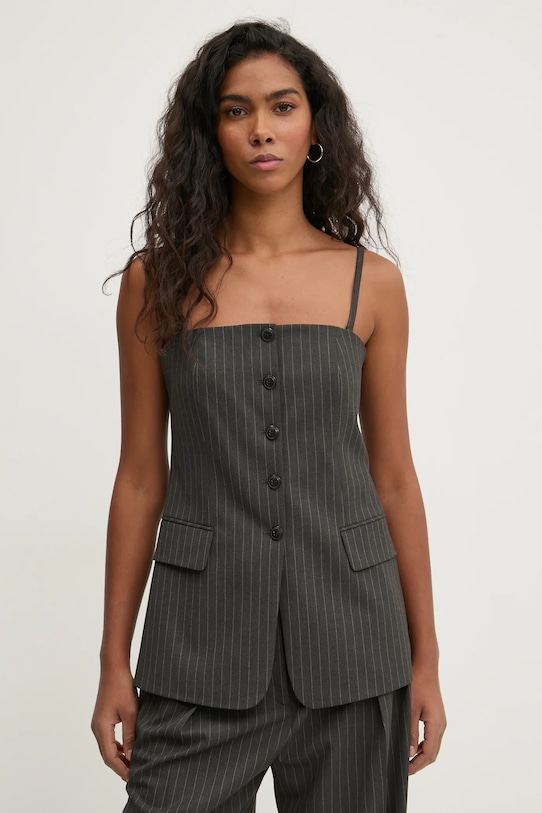 Blúzka HUGO sivá 50530460