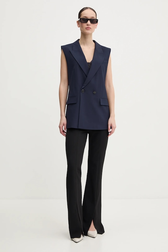 HUGO vestă 50533806 bleumarin SS25