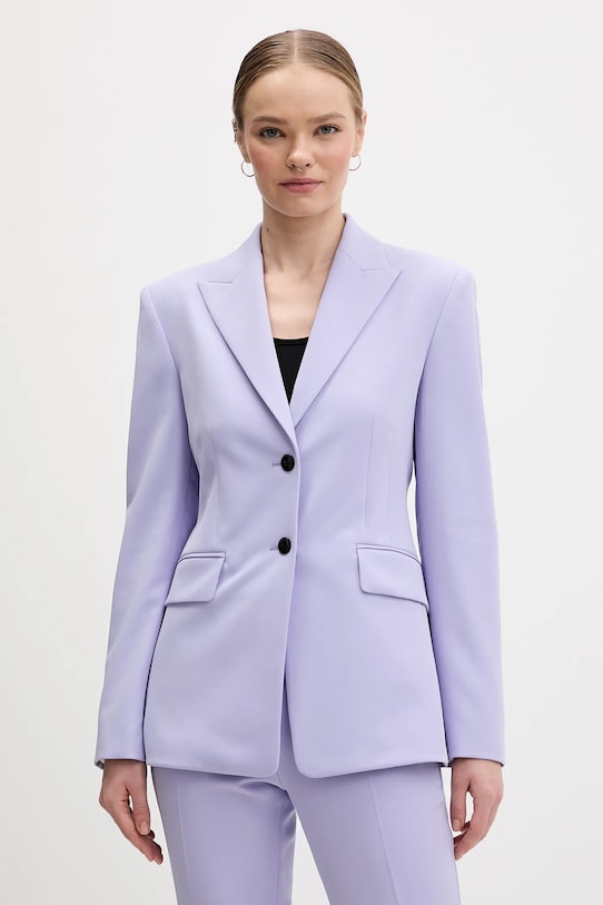 HUGO marynarka Asmalla-1 tkanina fioletowy 50533901