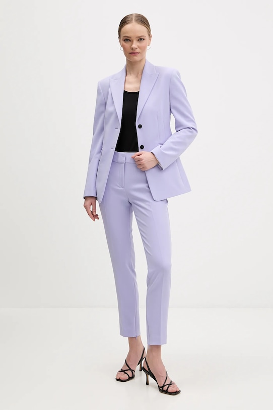 HUGO marynarka Asmalla-1 50533901 fioletowy AW25