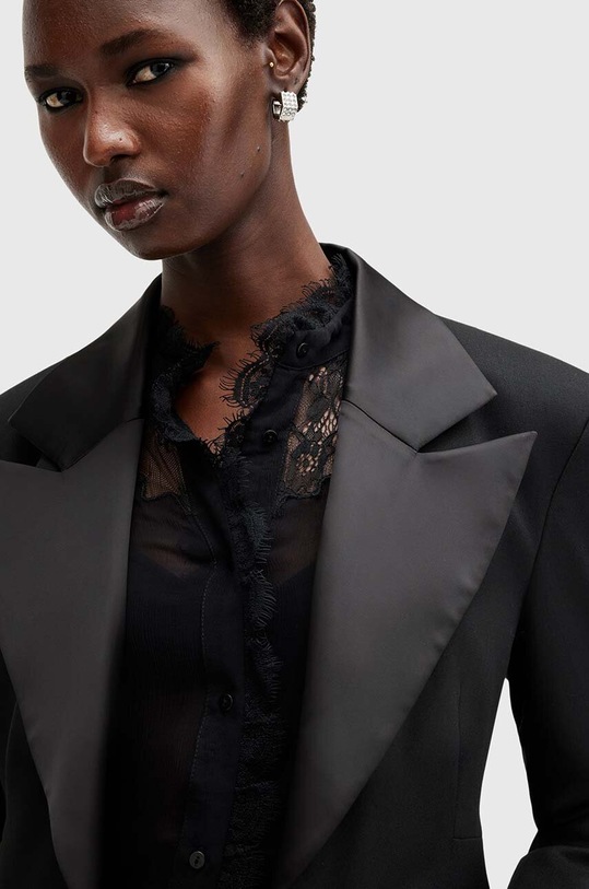 AllSaints marynarka SISTER W003QB czarny SS25