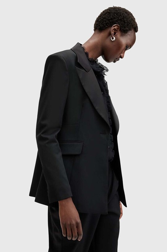 Odzież AllSaints marynarka SISTER W003QB czarny